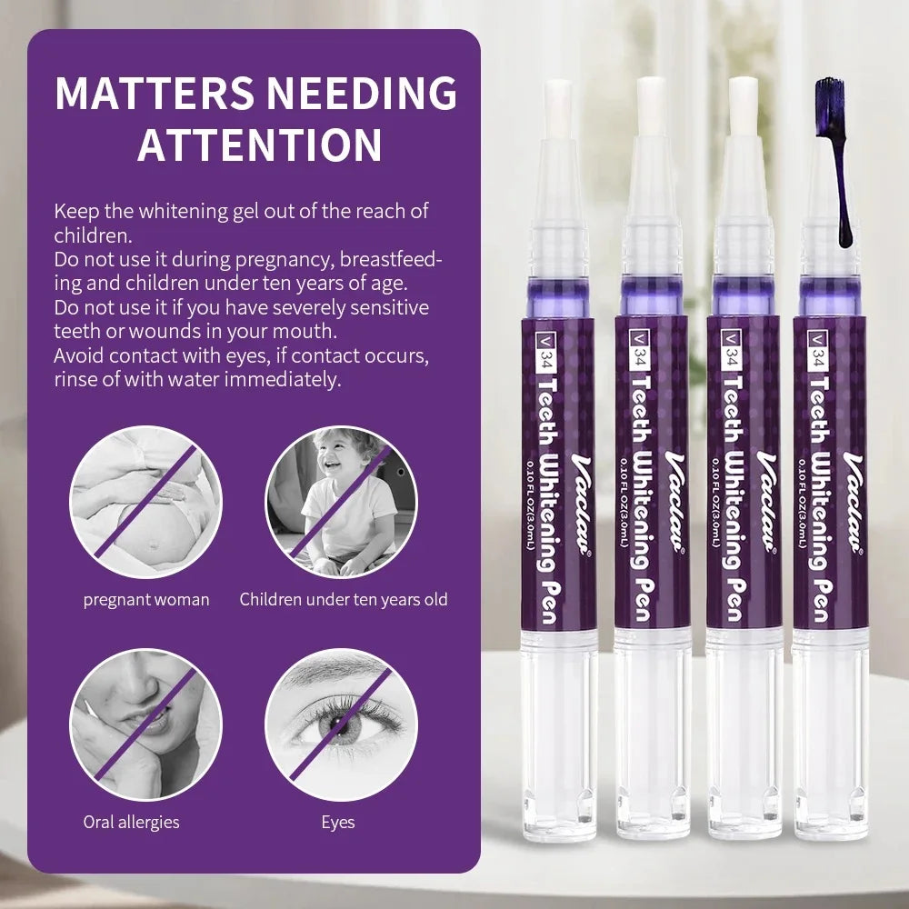 Whitox purple tooth whitening pens