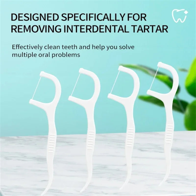 Whitox plastic dental care floss pick