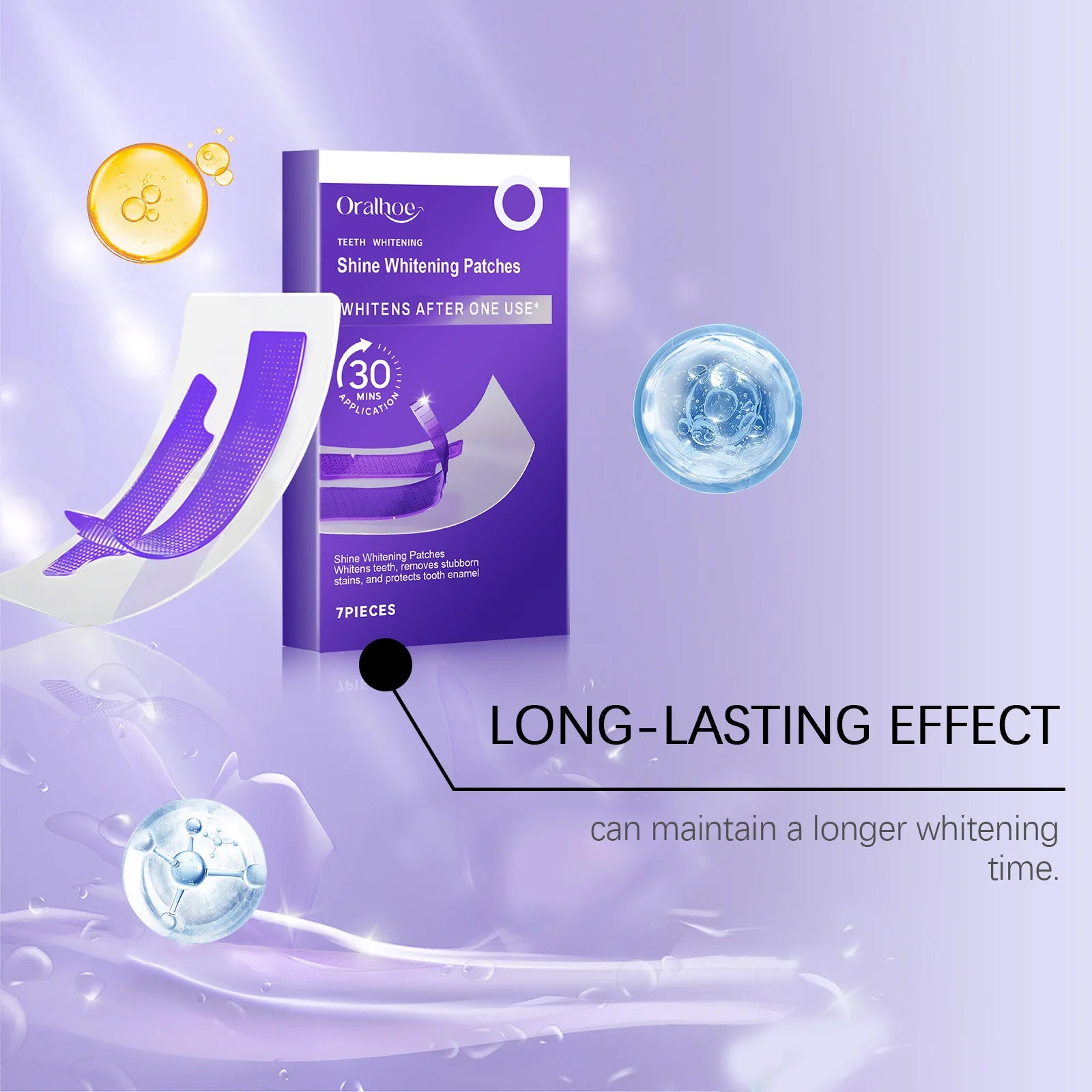 Whitox Purple tooth whitening strips