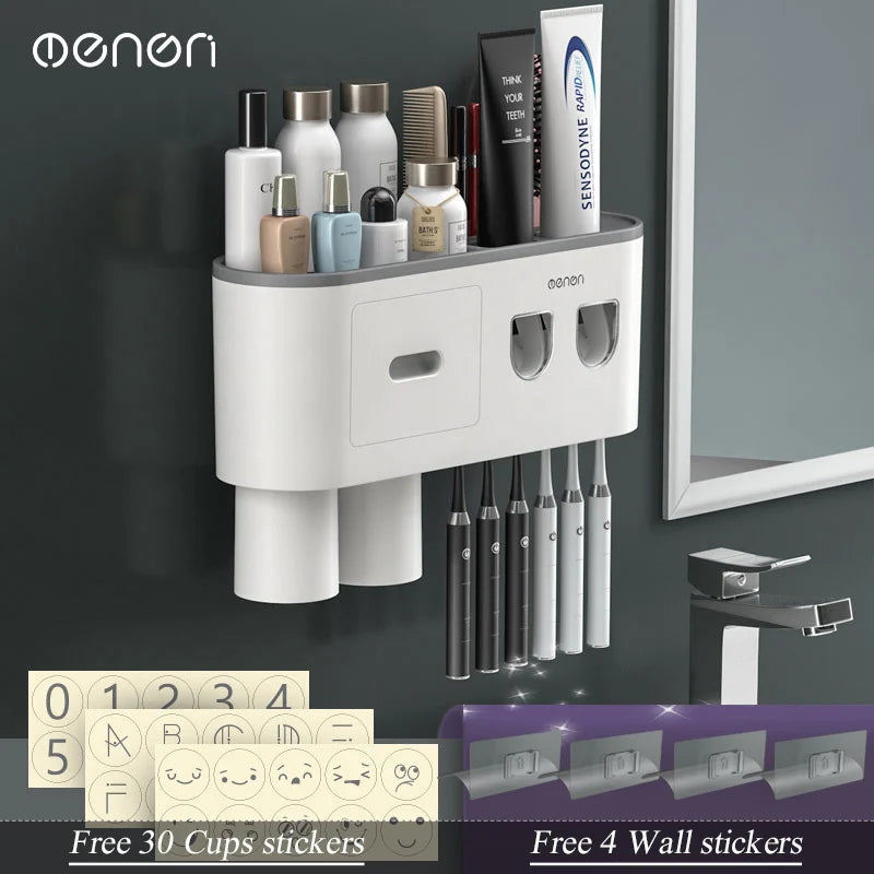 Whitox Wall-Mounted Toothbrush Holder