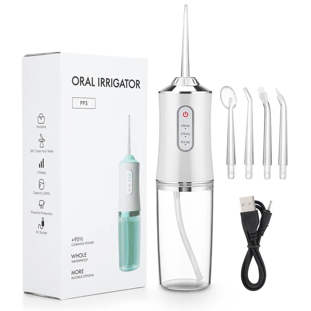 Whitox Water flosser- advanced oral irrigator for deep gum and teeth cleaning.