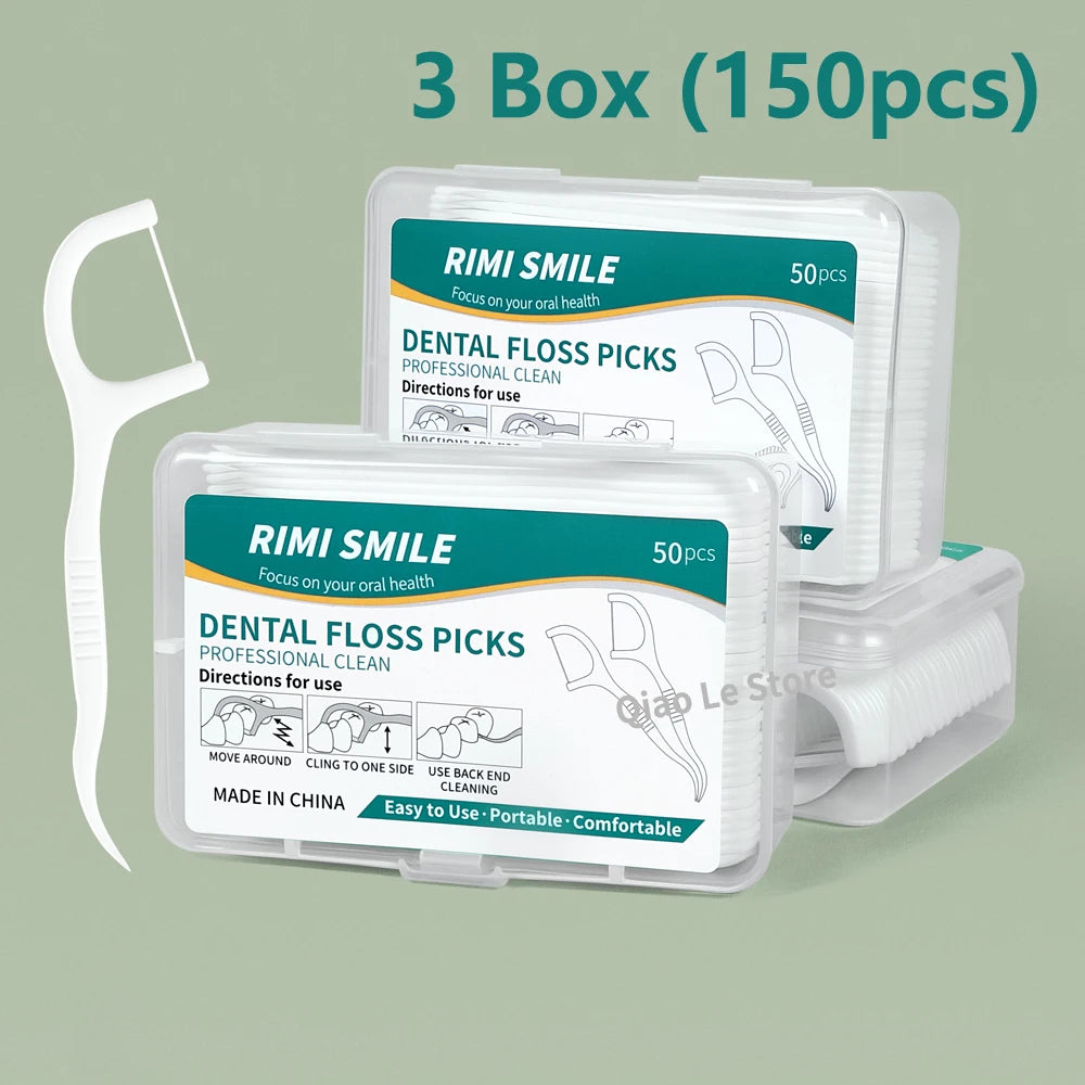 Whitox plastic dental care floss pick