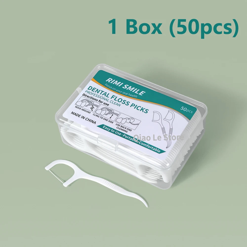 Whitox plastic dental care floss pick