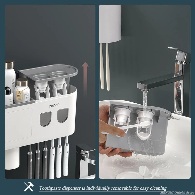 Whitox Wall-Mounted Toothbrush Holder