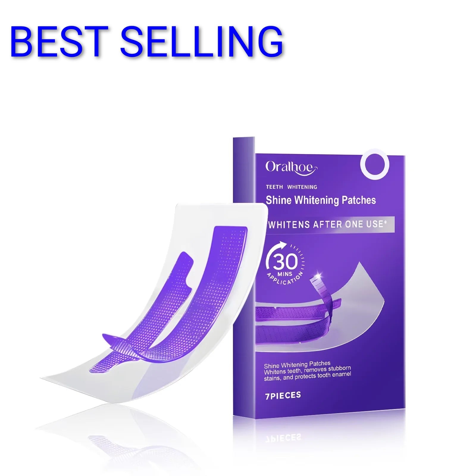 Whitox Purple tooth whitening strips